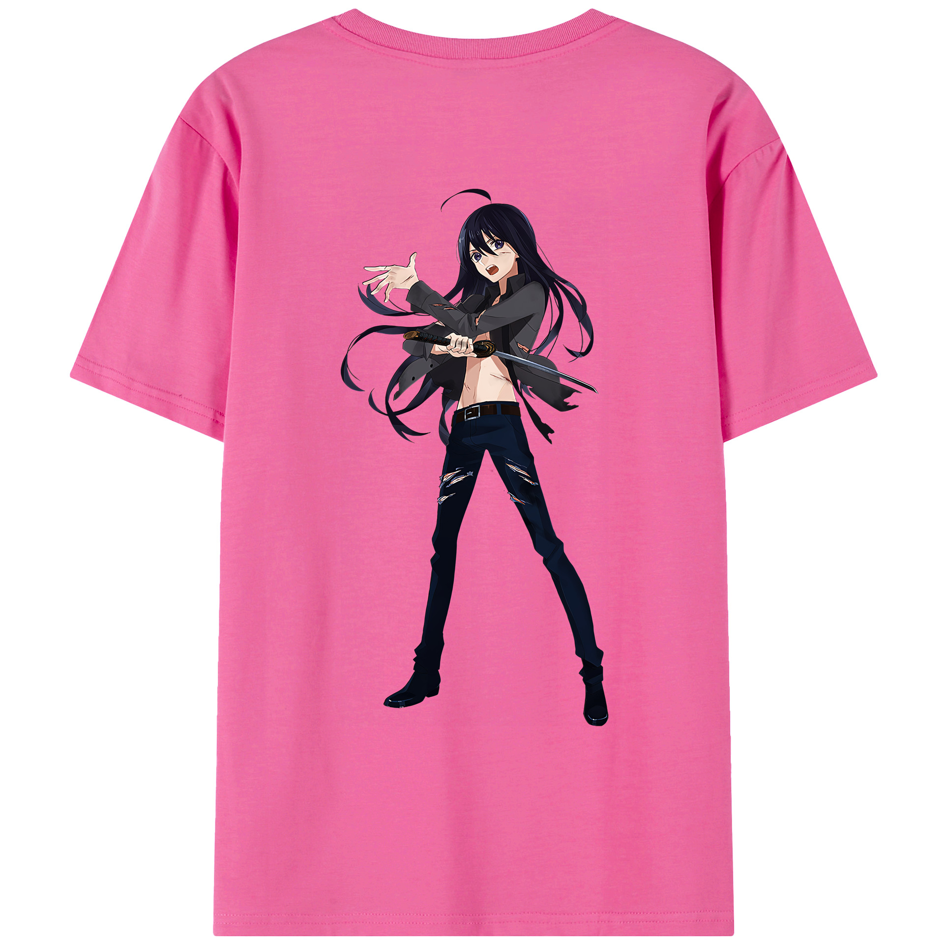 （画像用） 刀剣乱舞 Touken Ranbu レディース半袖Tシャツ(バックプリント)
